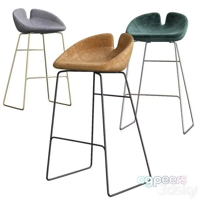 3ds Max Free – Moroso fjord, chair