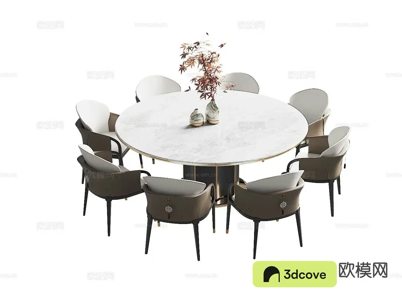Chinese dining table and chairs round dining table