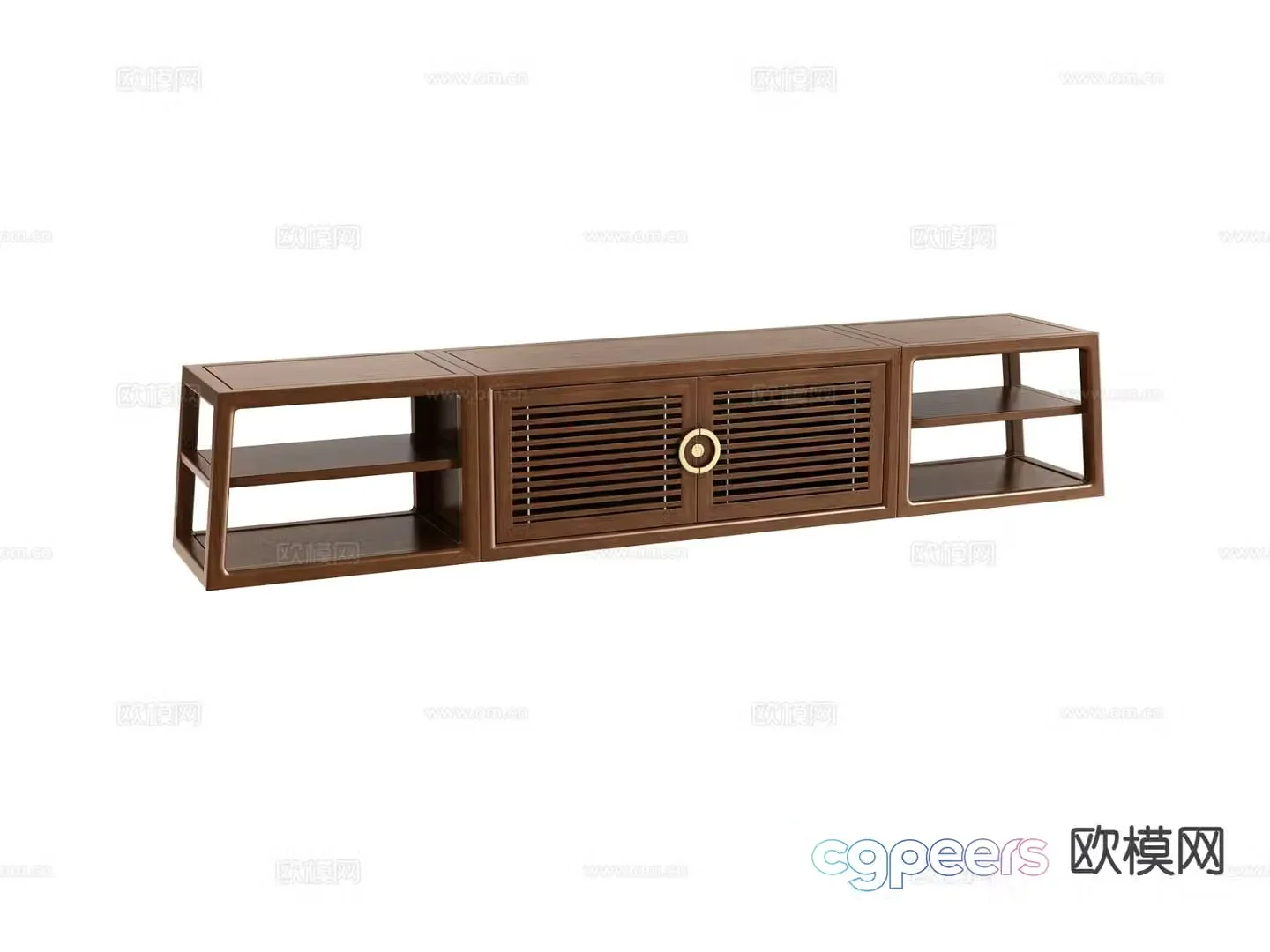New Chinese style TV cabinet 3d model