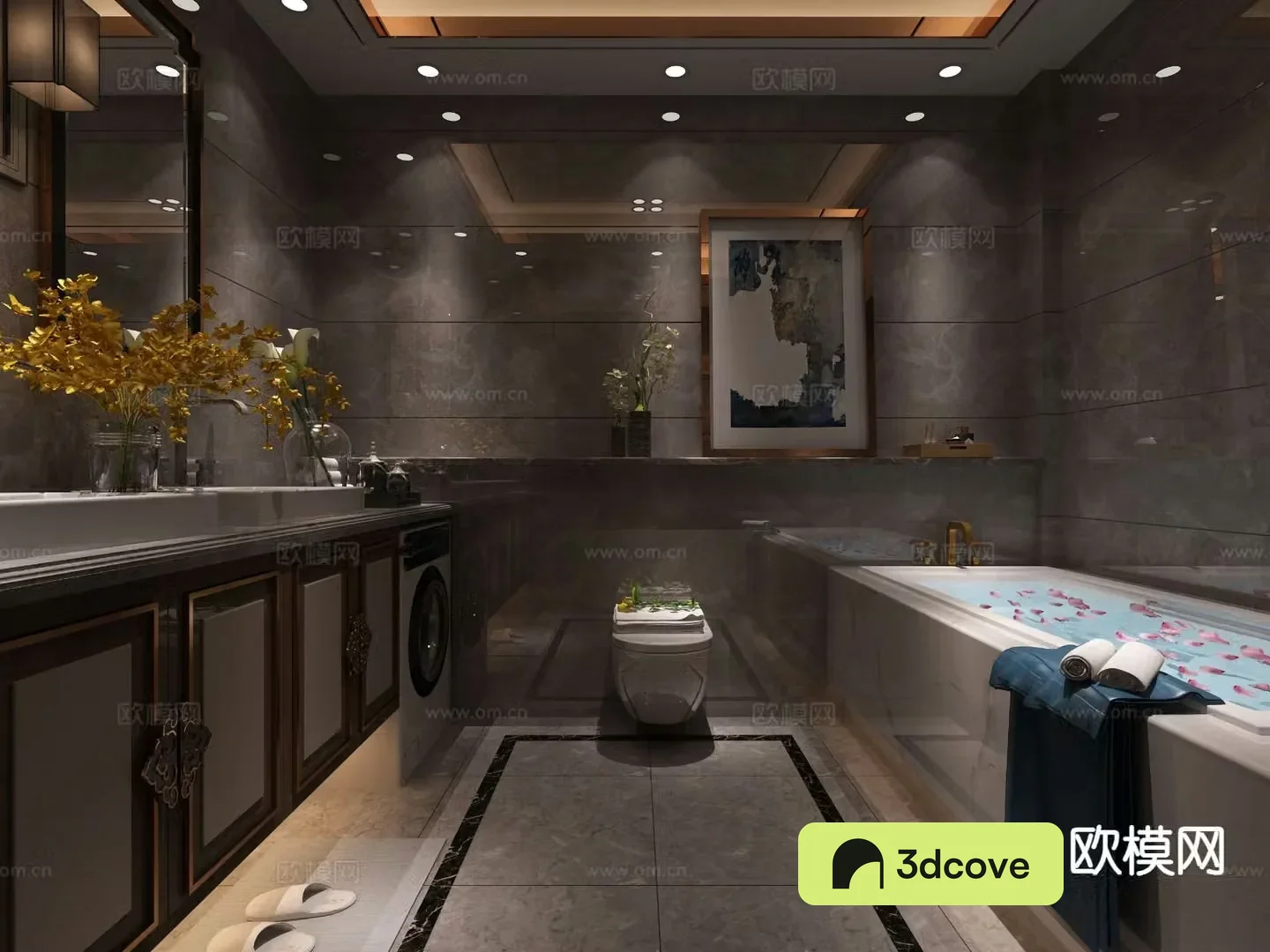 New Chinese style bathroom