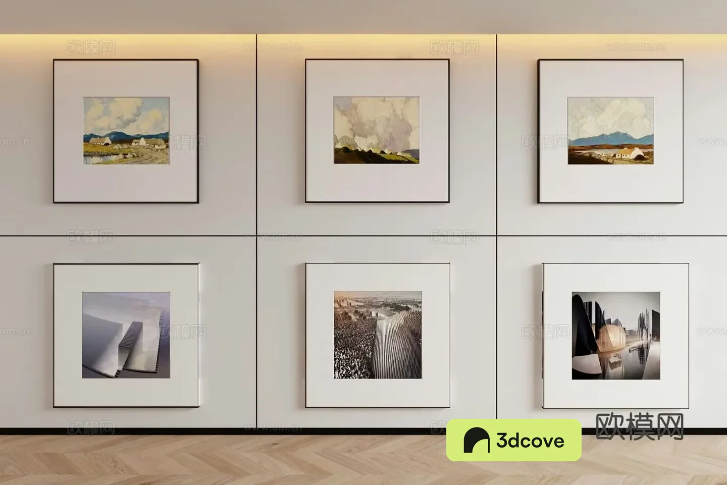 Modern decorative painting art hanging photo wall