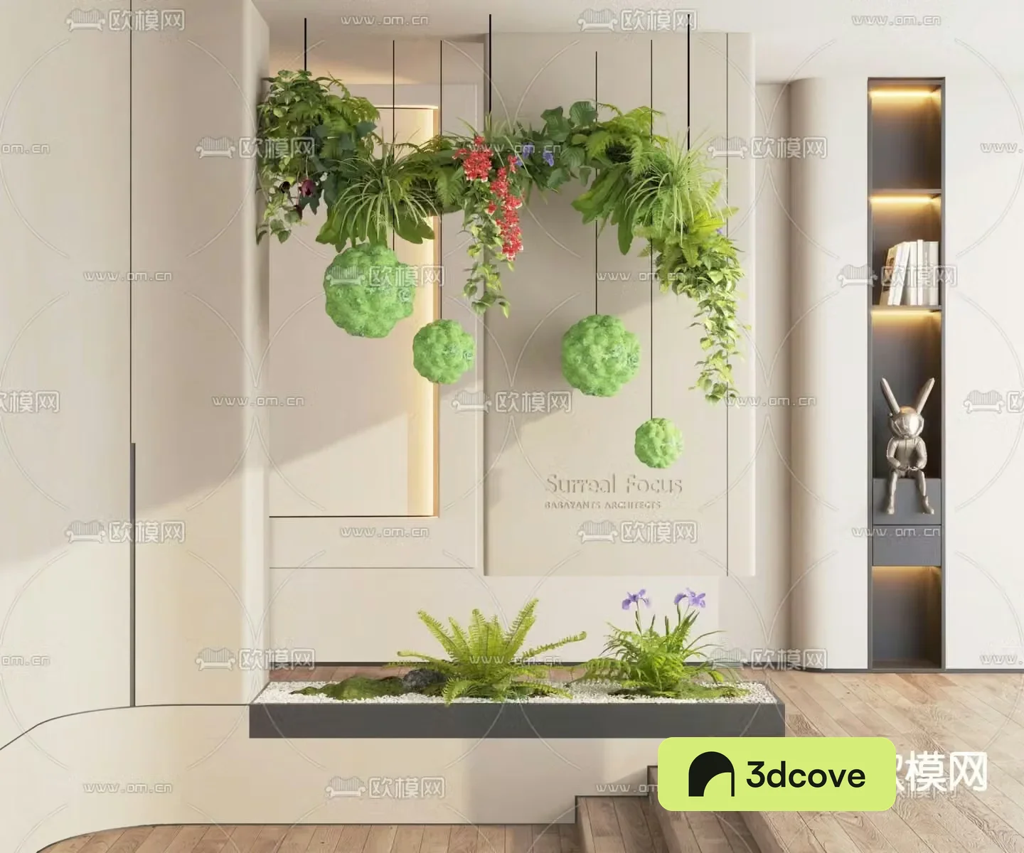 Entrance landscaping indoor landscape