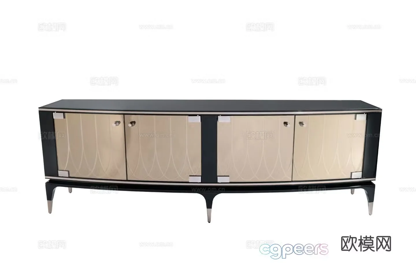 Visionnaire PALAWAN side cabinet 3D model
