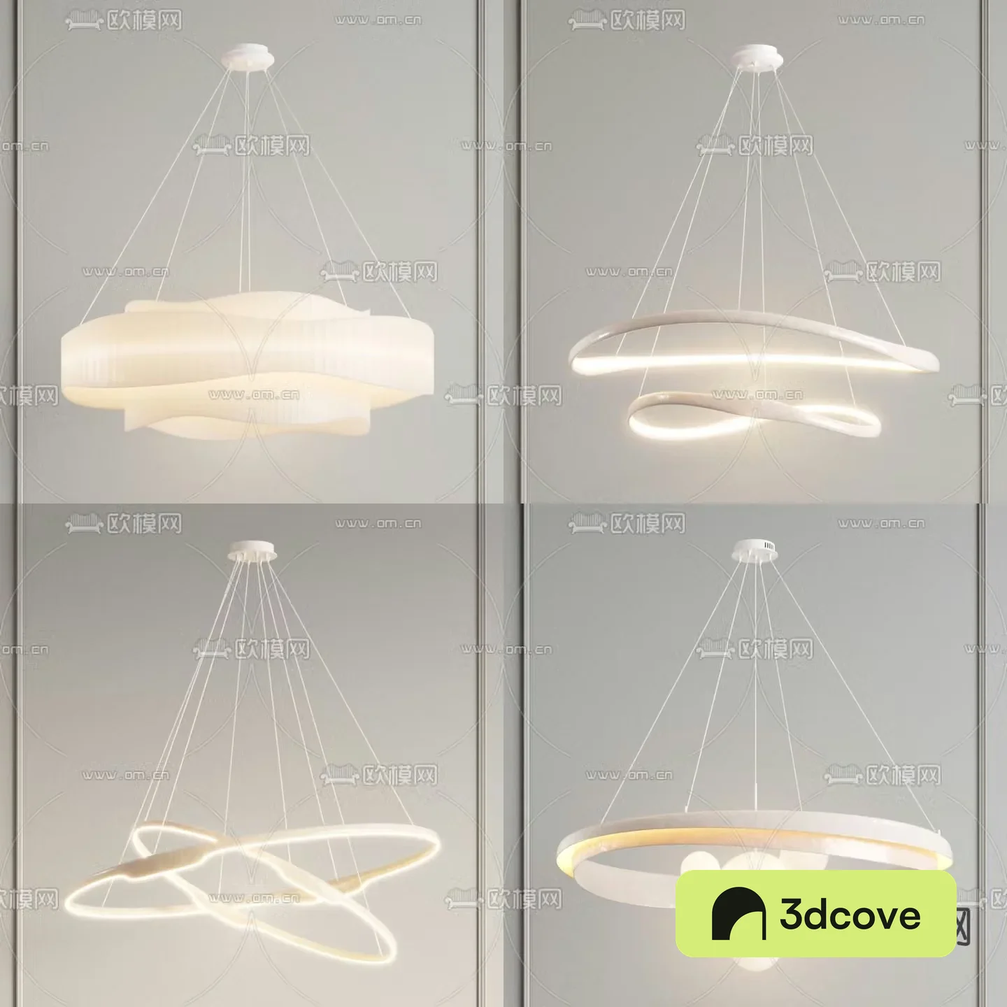 Cream style chandelier hall chandelier