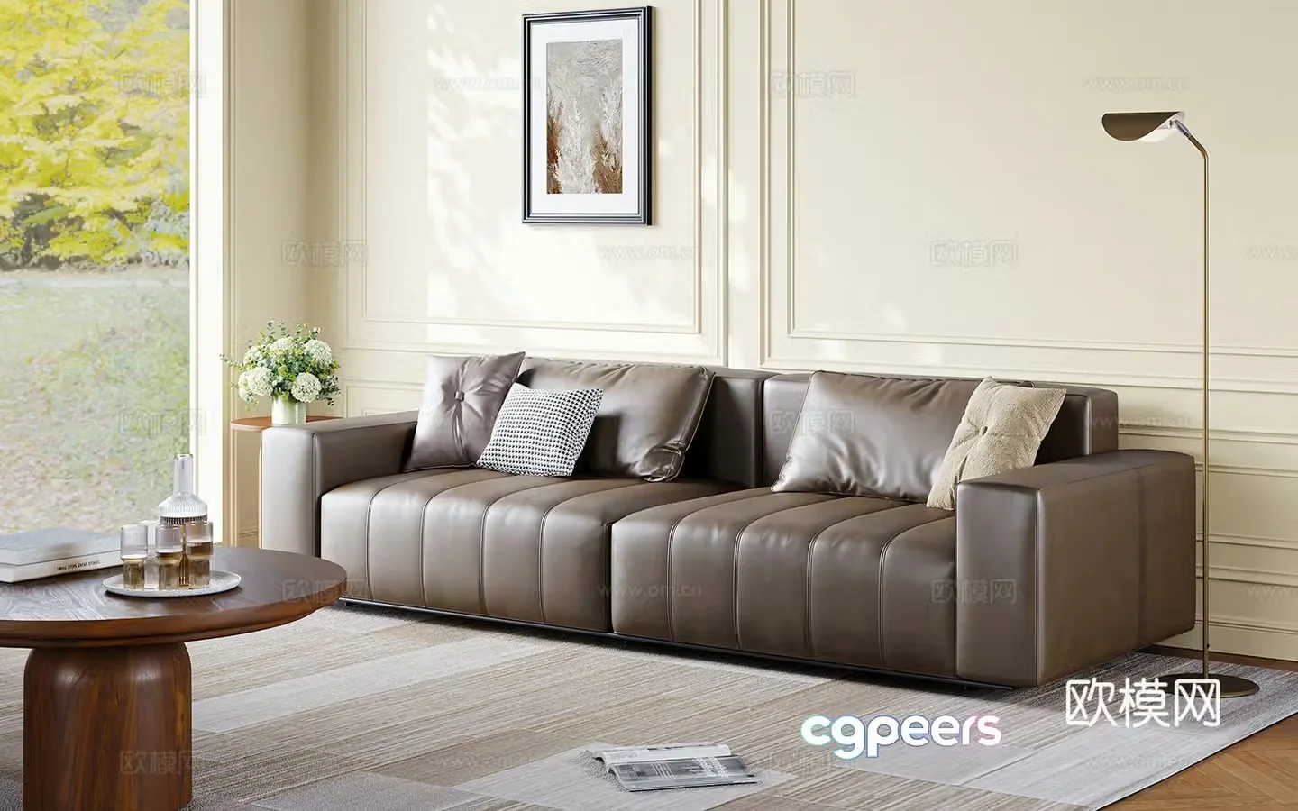Sites Sofa 3D model