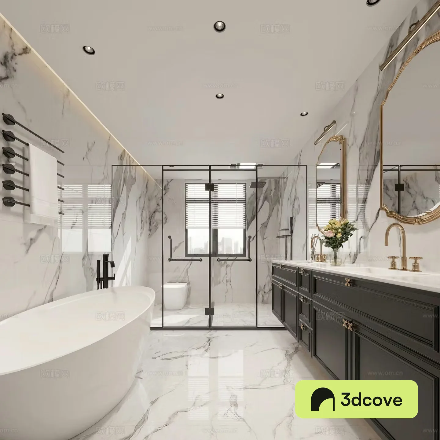 French bathroom master bathroom