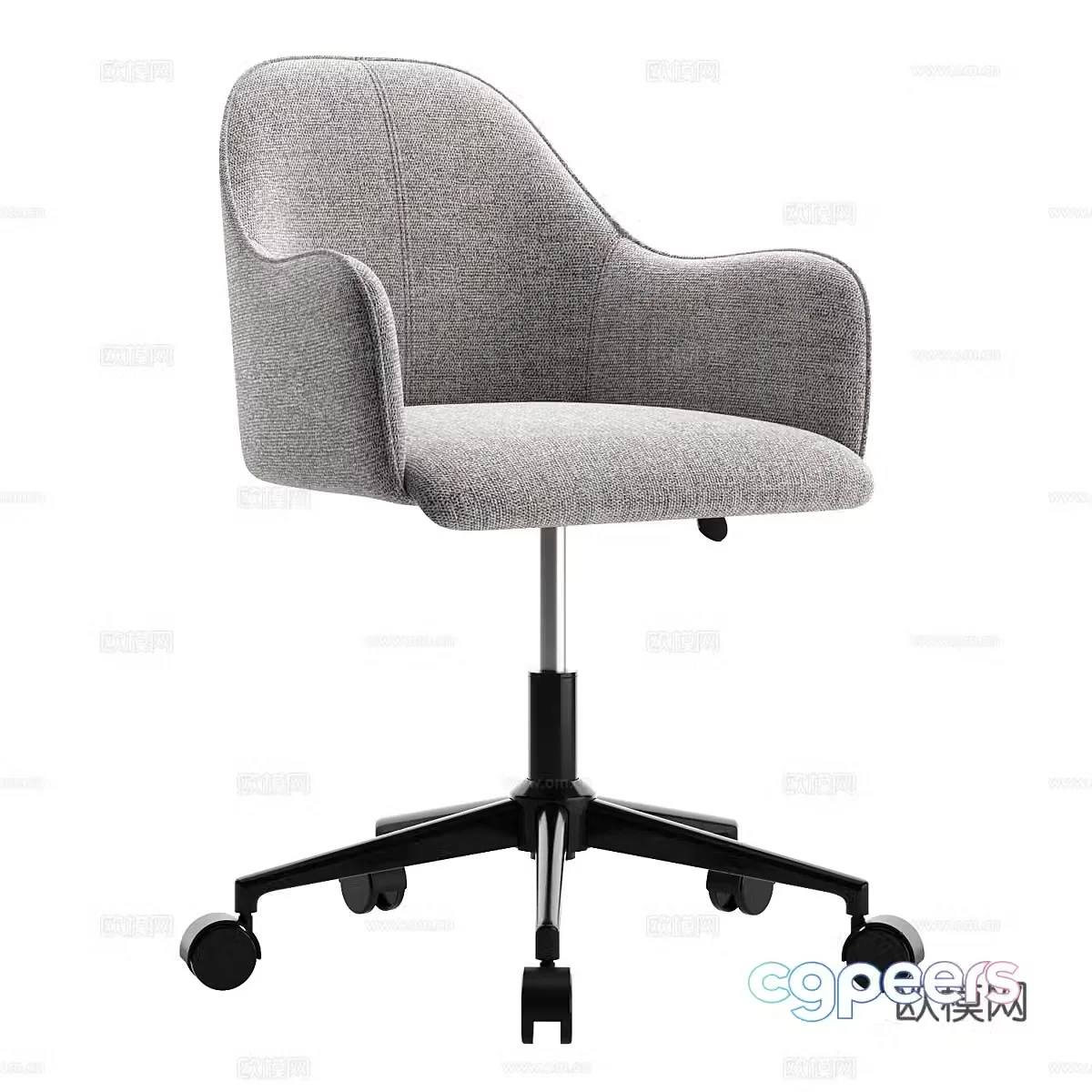 Chair Dining Chair Office Chair Computer Swivel Chair Leisure Chair 3D Model