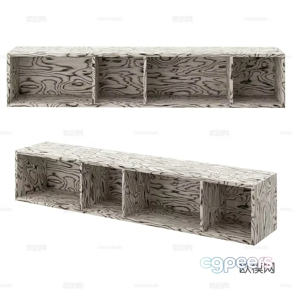 Nordic simple TV cabinet TV cabinet Simple TV cabinet Decorative cabinet 3D model