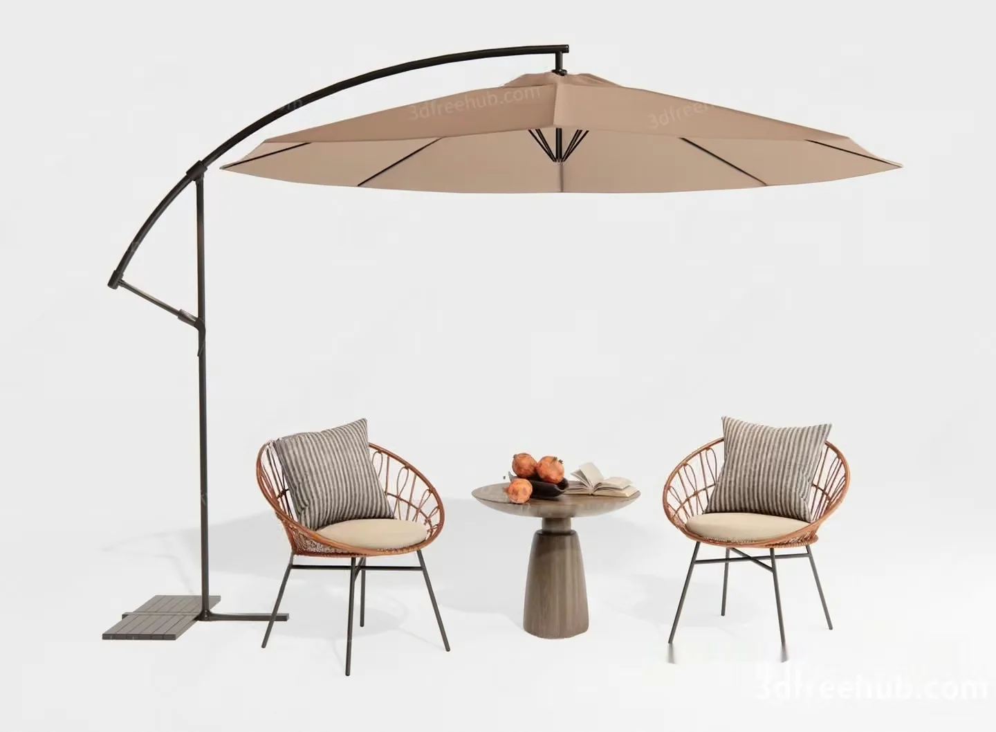 Outdoor Patio Furniture 3D Model – 19406 – VRAY Render