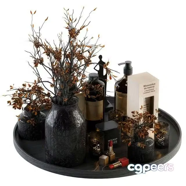 3ds Max Free – Bathroom Decor Set 07