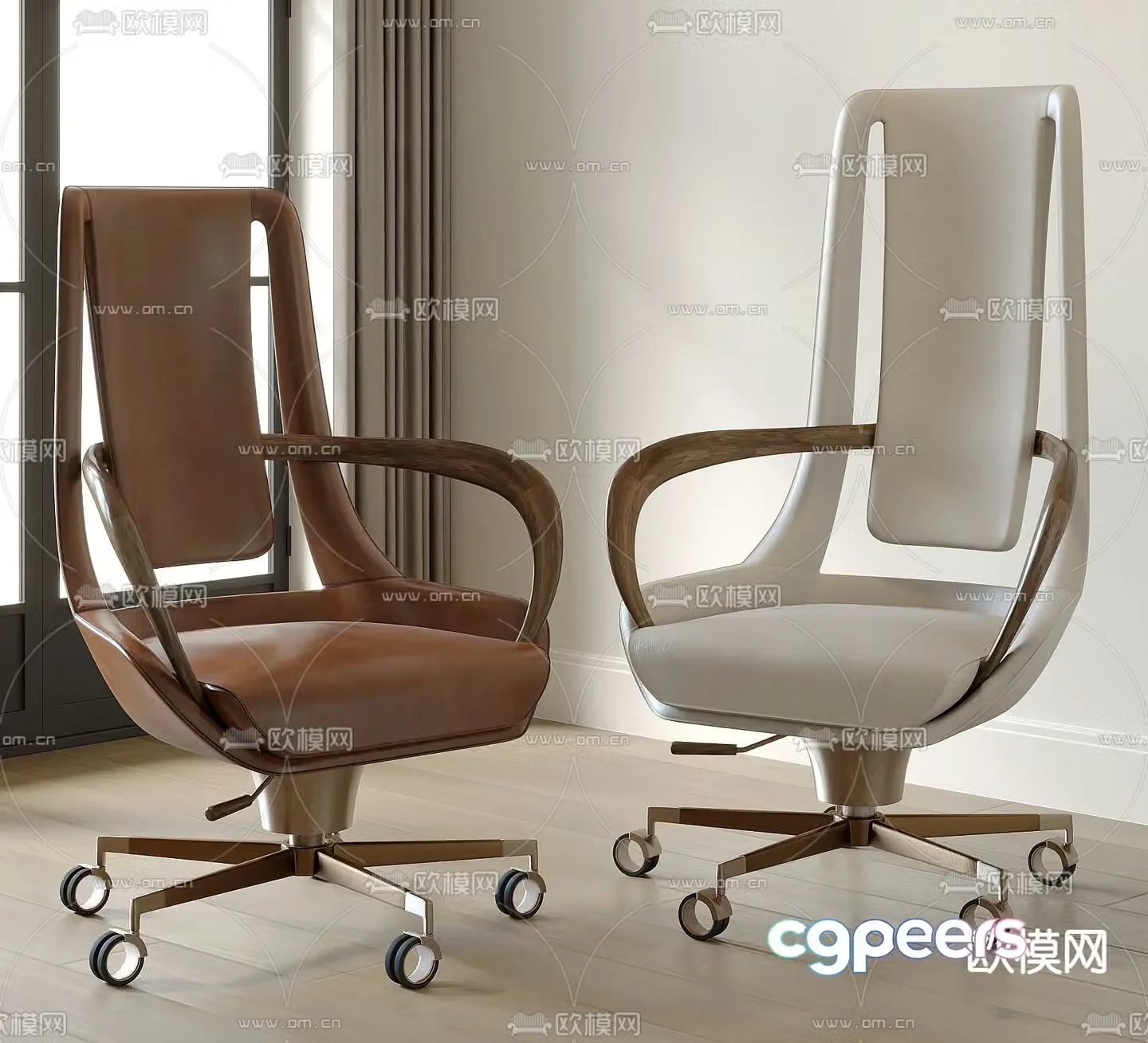Office chair executive chair boss chair 3d model