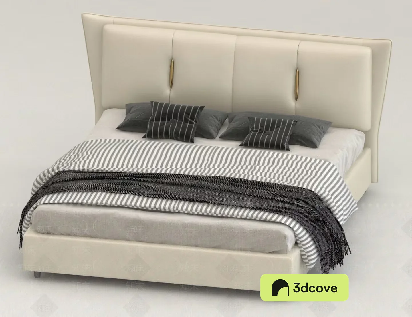 Modern Upholstered Bed