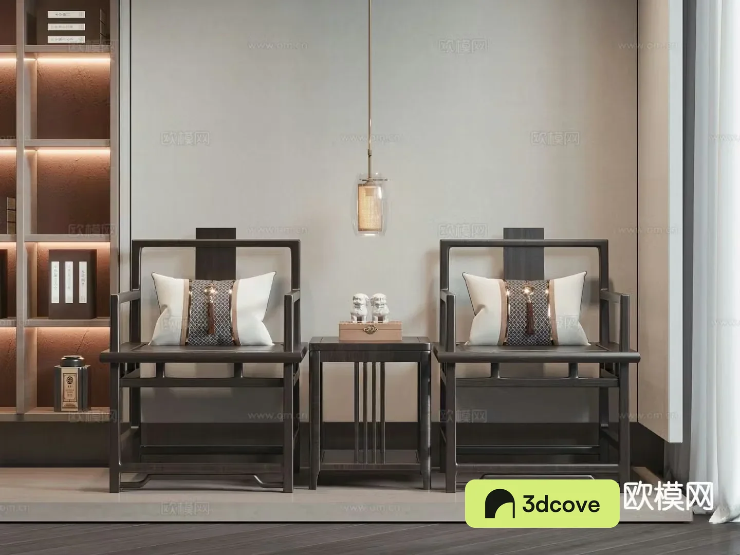 New Chinese style chair leisure chair