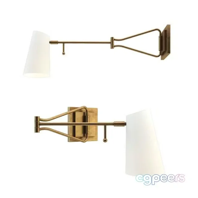 3ds Max Free – Keil Swing Arm Wall Light
