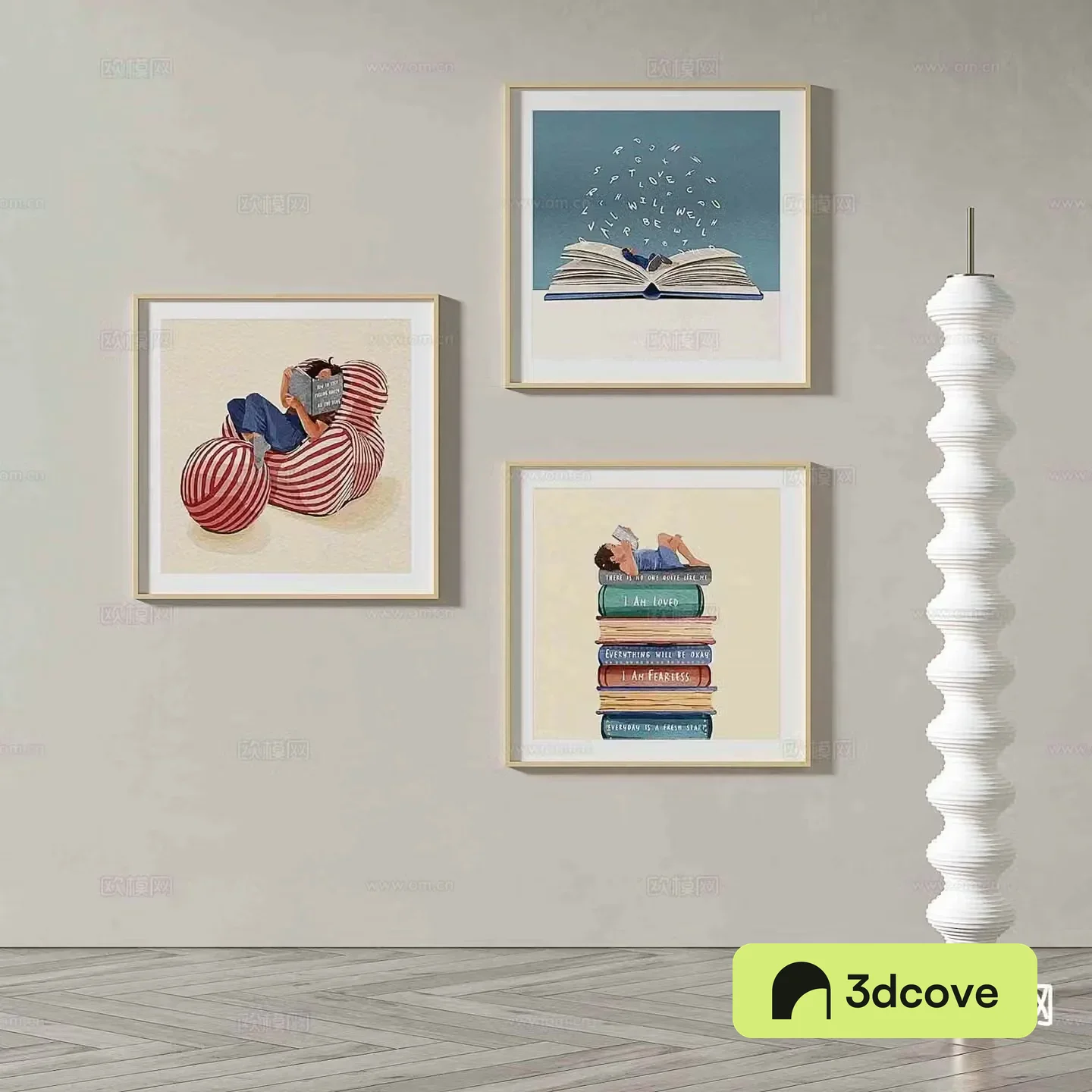 Art painting cartoon painting decorative painting