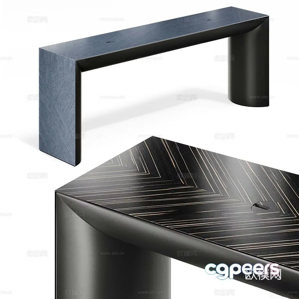 Italian light luxury FIFTYFOURMS end viewing platform 3D model
