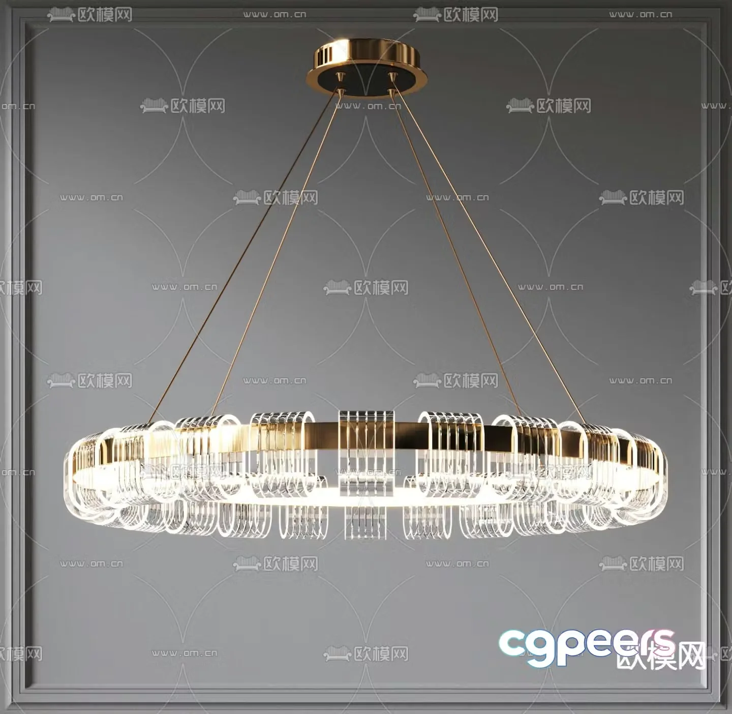 Modern Crystal Chandelier Art Chandelier Creative Chandelier 3D Model