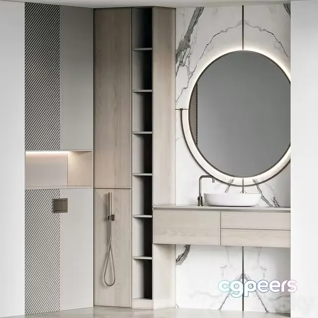 3ds Max Free – Bathroom Furniture 47