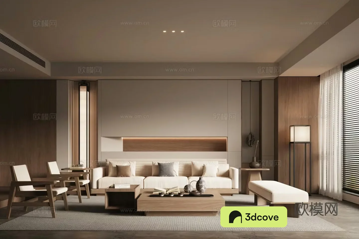 New Chinese Song style living room