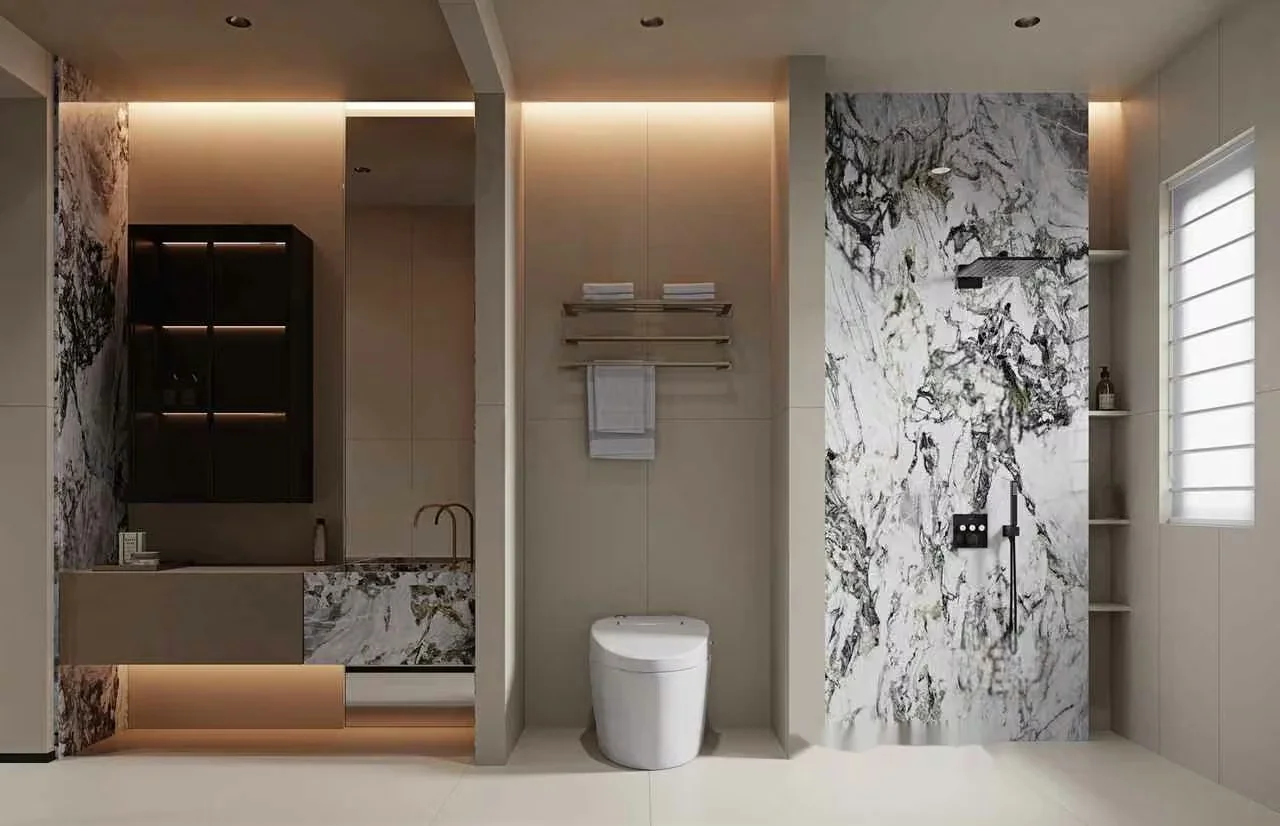 Modern Bathroom 3D Model – 12098 – VRAY Render
