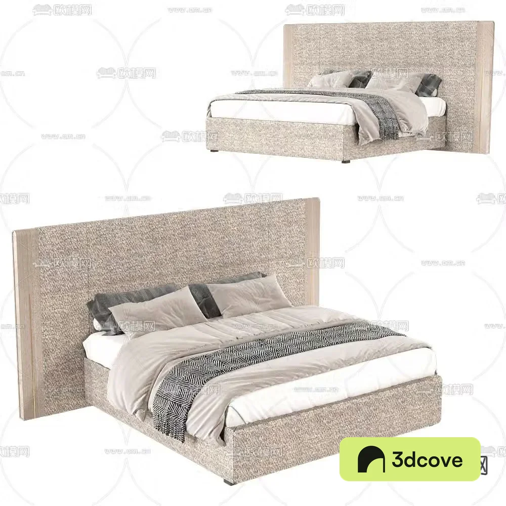Paolo Castelli double bed
