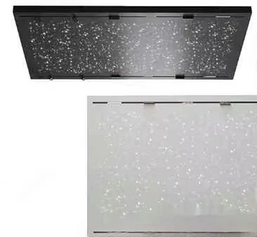A Rectangular Light Fixture With A White Speckled Pattern 3D Model – 254 – CORONA Render