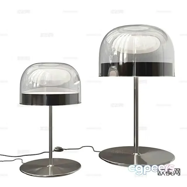 Italian lamps lighting table lamp 3d model