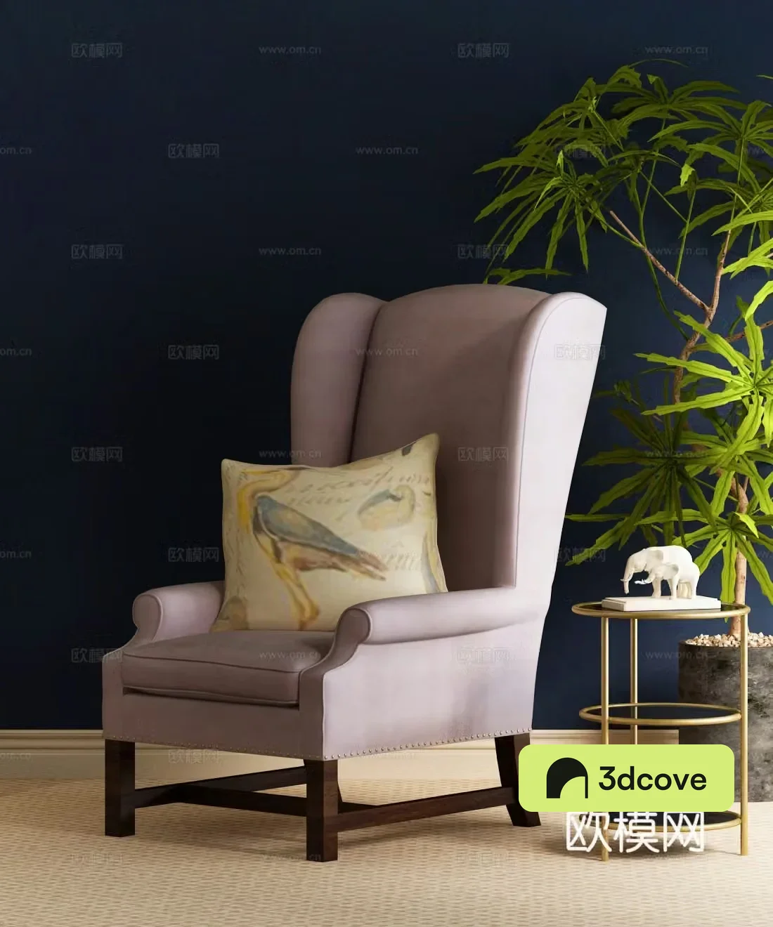Single American casual sofa
