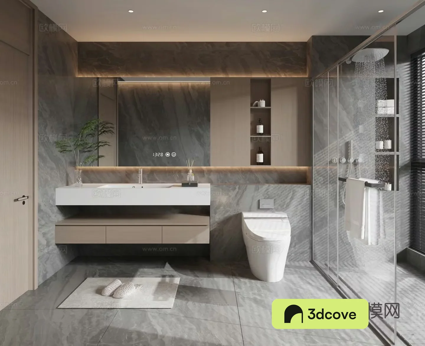Modern bathroom