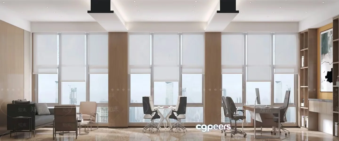Modern Conference Room 3D Model – 15077 – VRAY Render