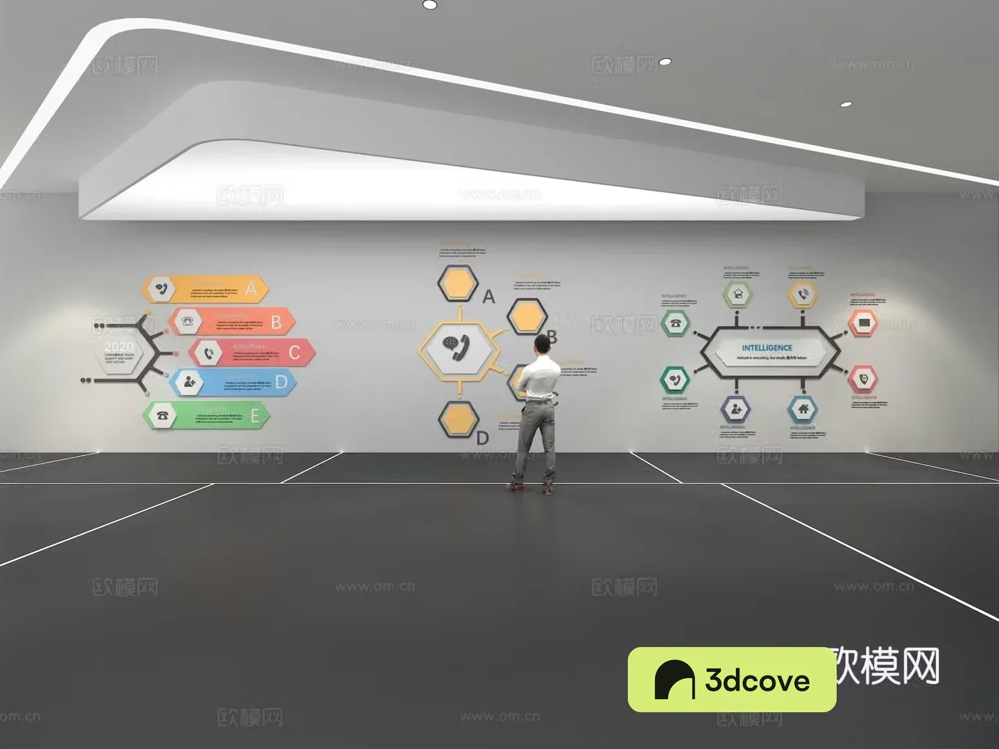 Cultural wall Corporate culture wall Display wall Education Exhibition hall Campus culture Corridor