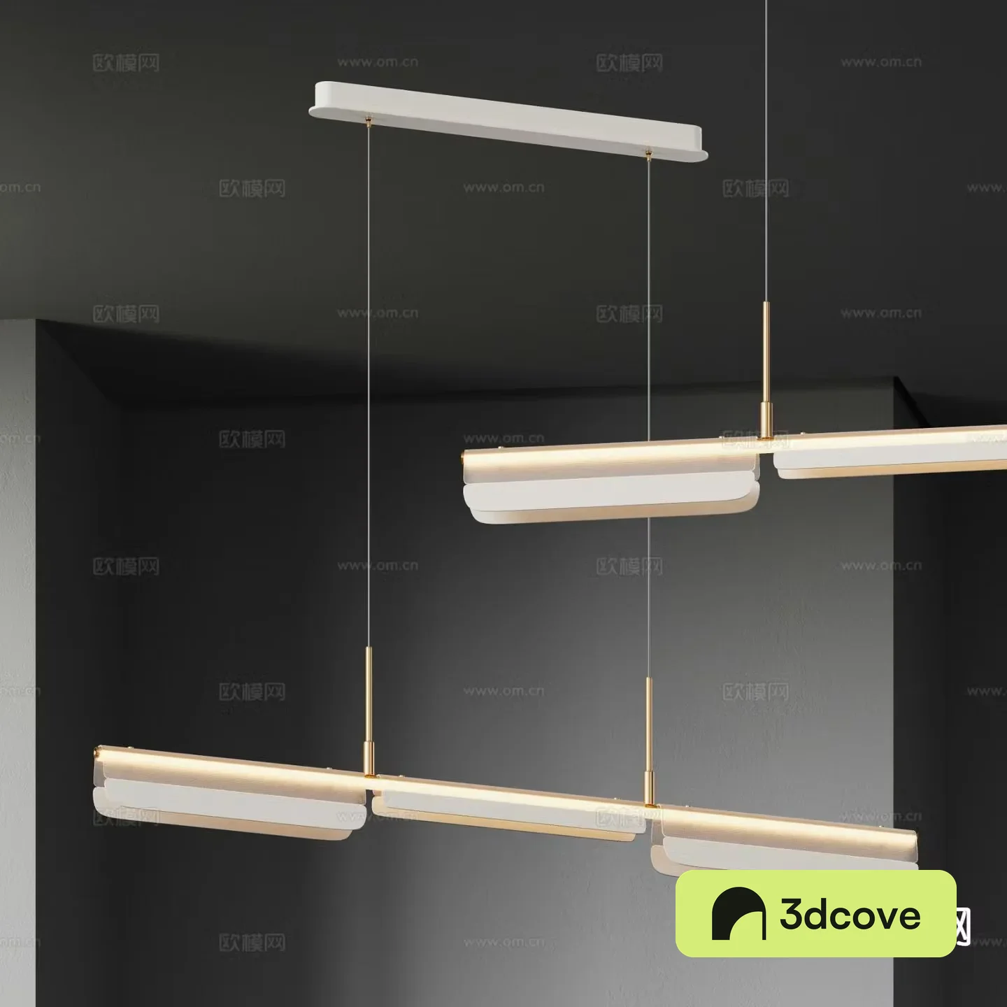 Creative chandelier straight chandelier