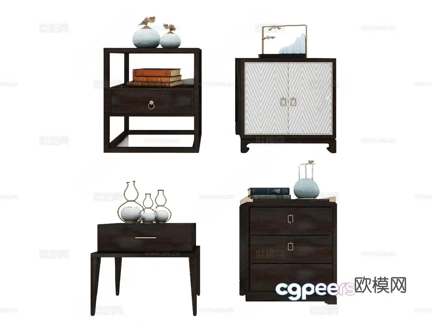bedside table 3d model