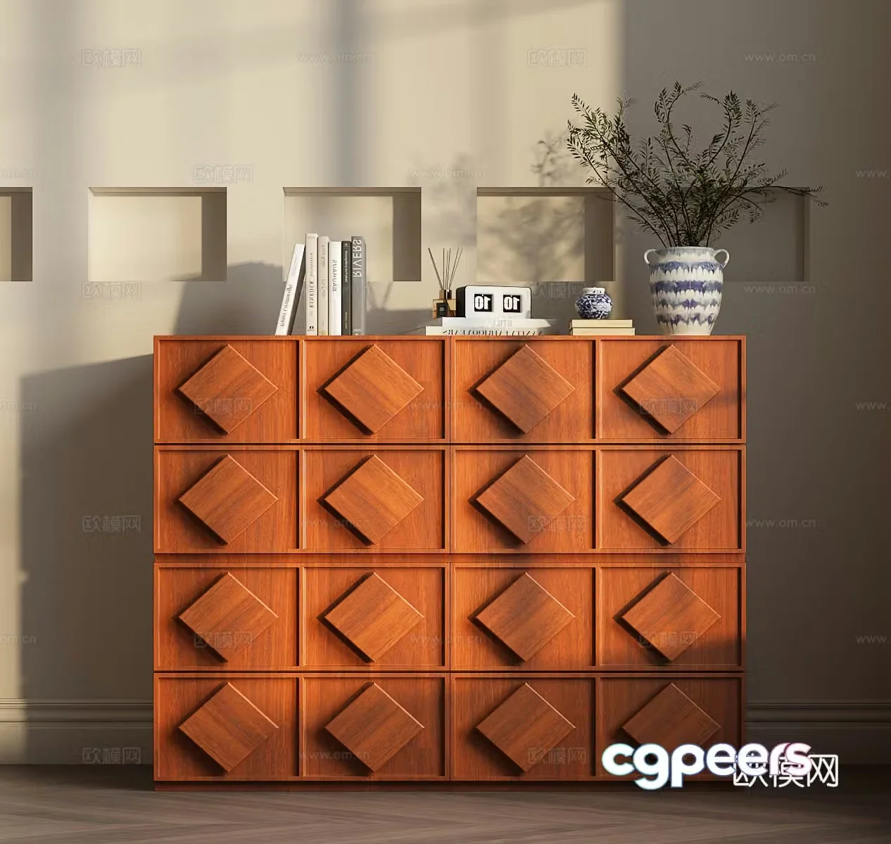 Modern medieval porch cabinet Modern medieval side cabinet Modern medieval decorative cabinet Modern medieval chest of drawers 3D model