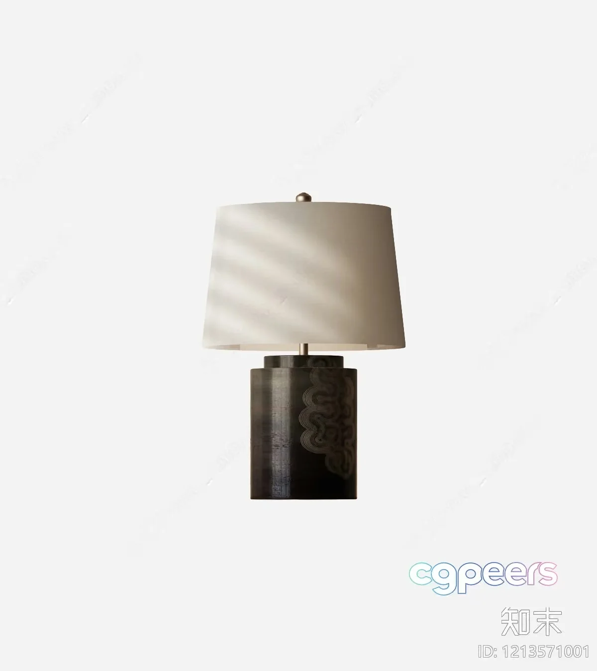 Cozy Table Lamp 3D Model – 6584 – VRAY Render