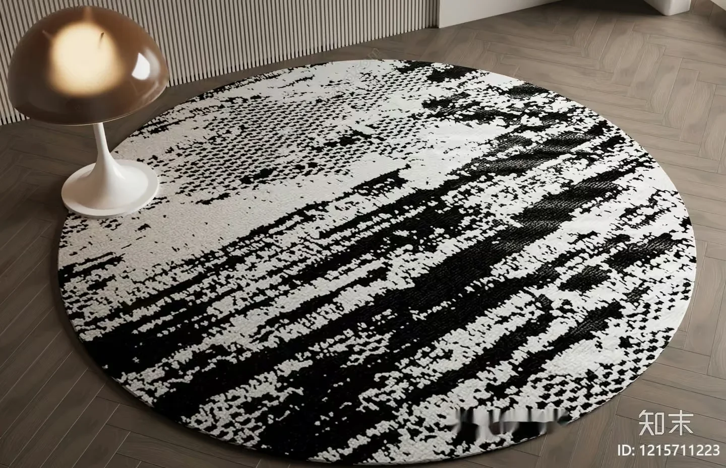 Modern Abstract Rug 3D Model – 15981 – VRAY Render