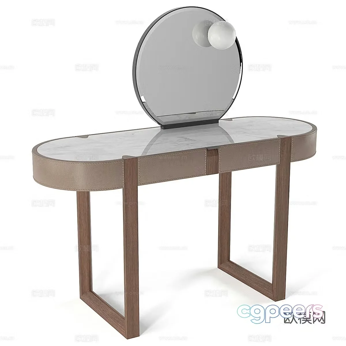 Desk 3d model