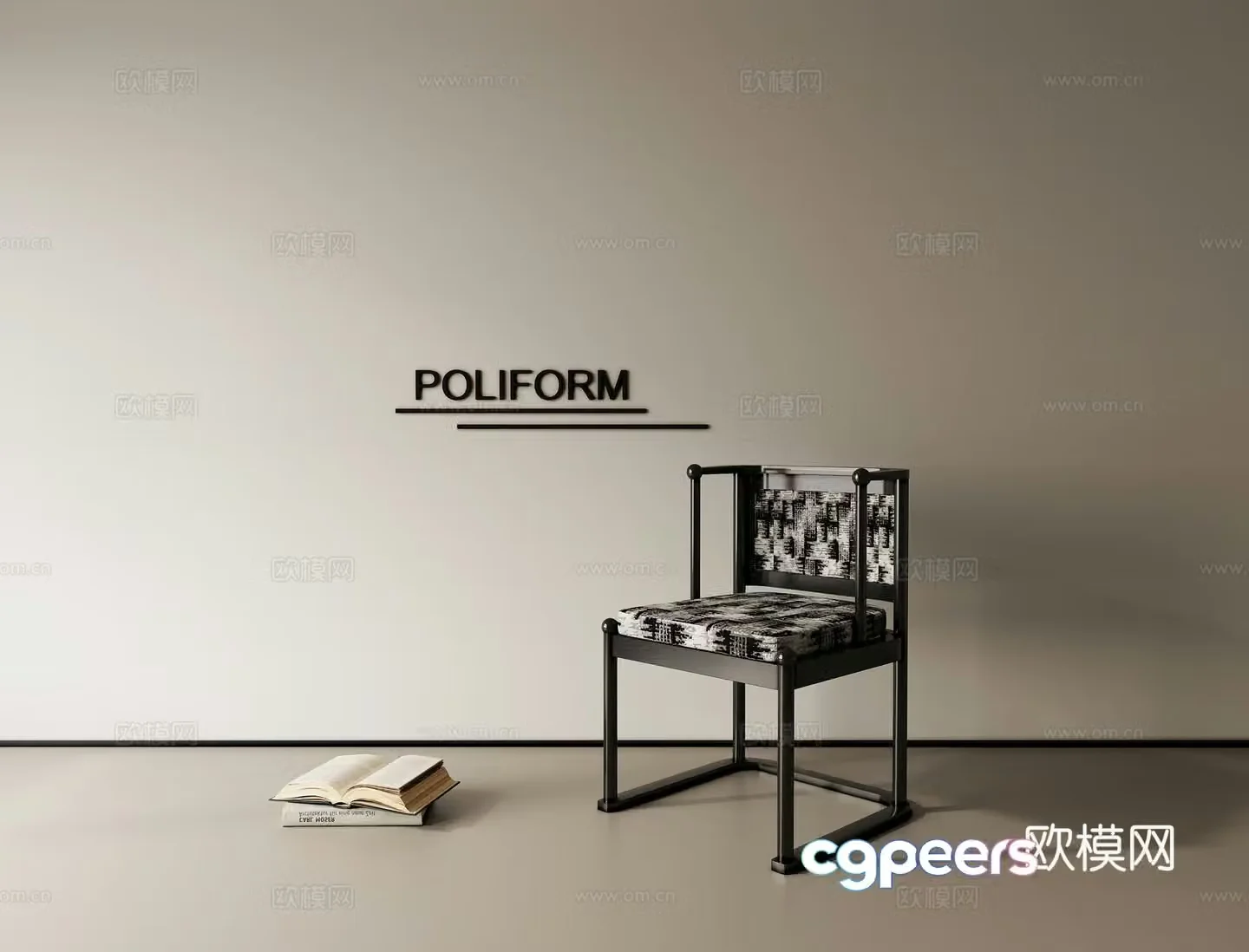 Leisure chair lazy sofa 3d model
