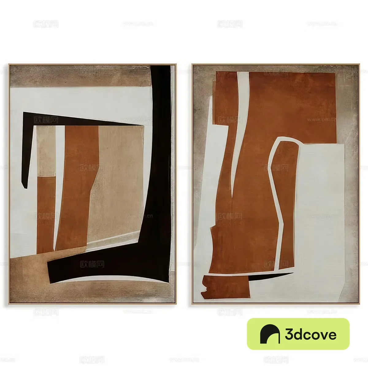 New Chinese style hanging painting texture painting decorative painting