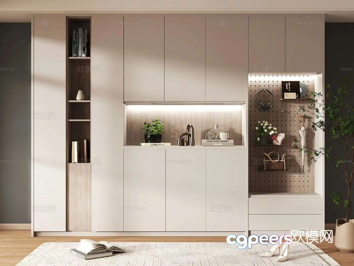 Shoe cabinet design shoe cabinet partition shoe cabinet porch shoe cabinet home shoe cabinet 3D model