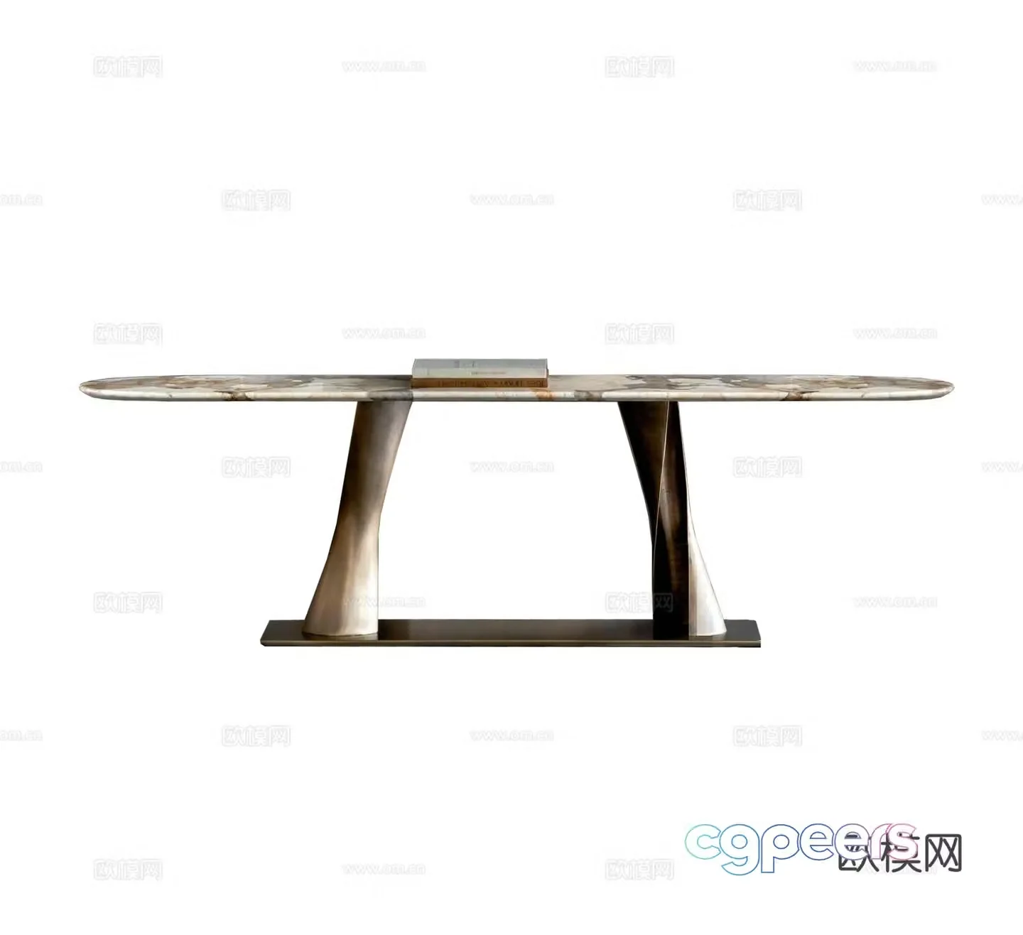 Rugiano REA entrance table 3d model