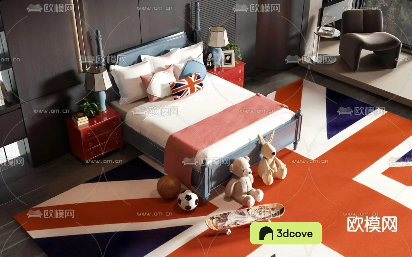 American children’s bed