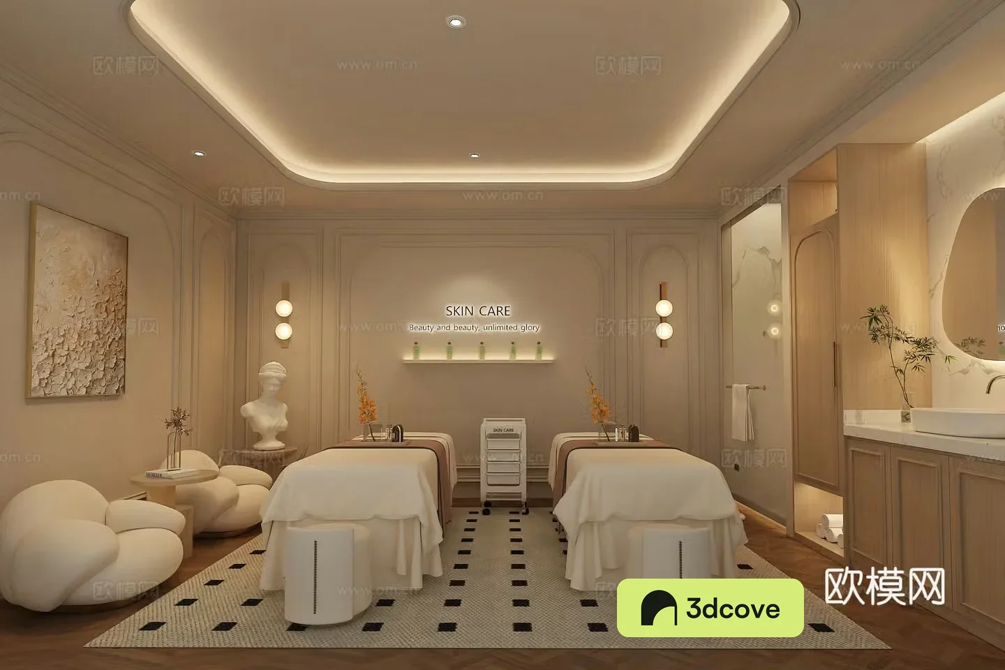 French beauty salon beauty room French beauty spa beauty salon design