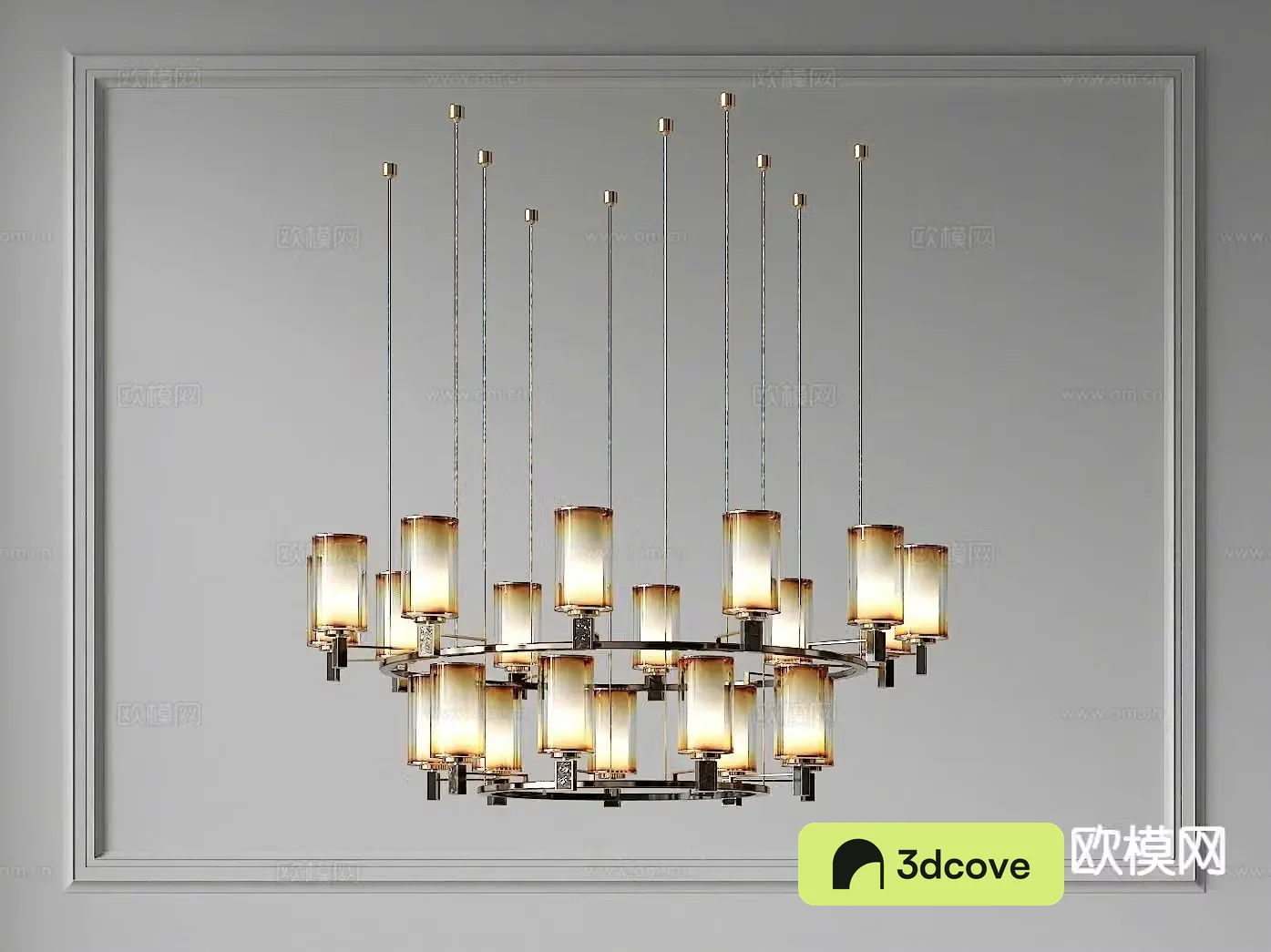 New Chinese style chandelier lobby chandelier