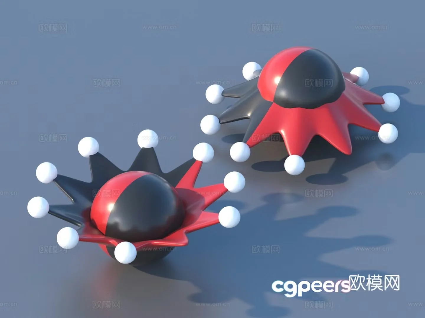 Cartoon Toys Ornaments 3d Model