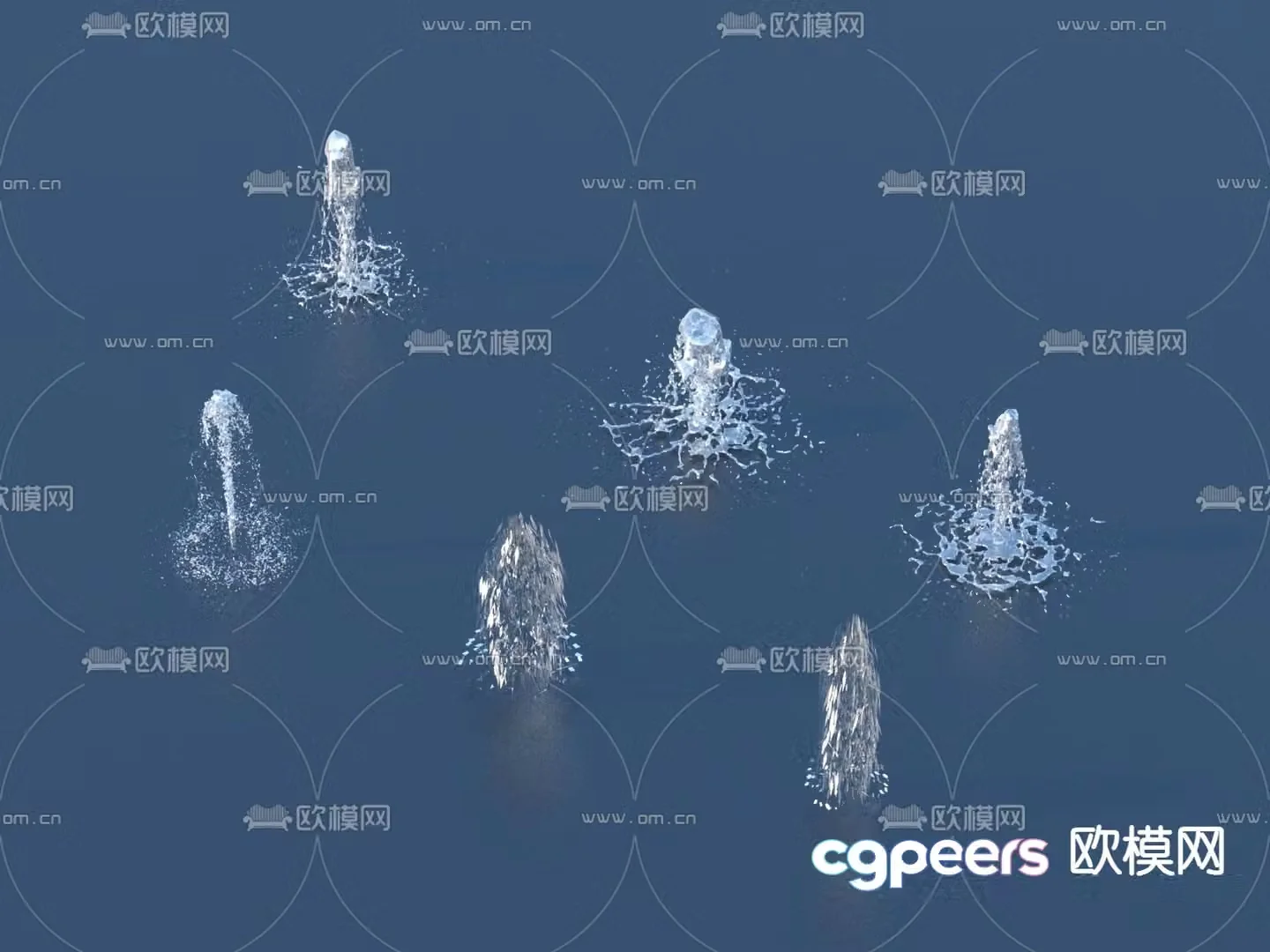 fountain fountain fountain 3d model