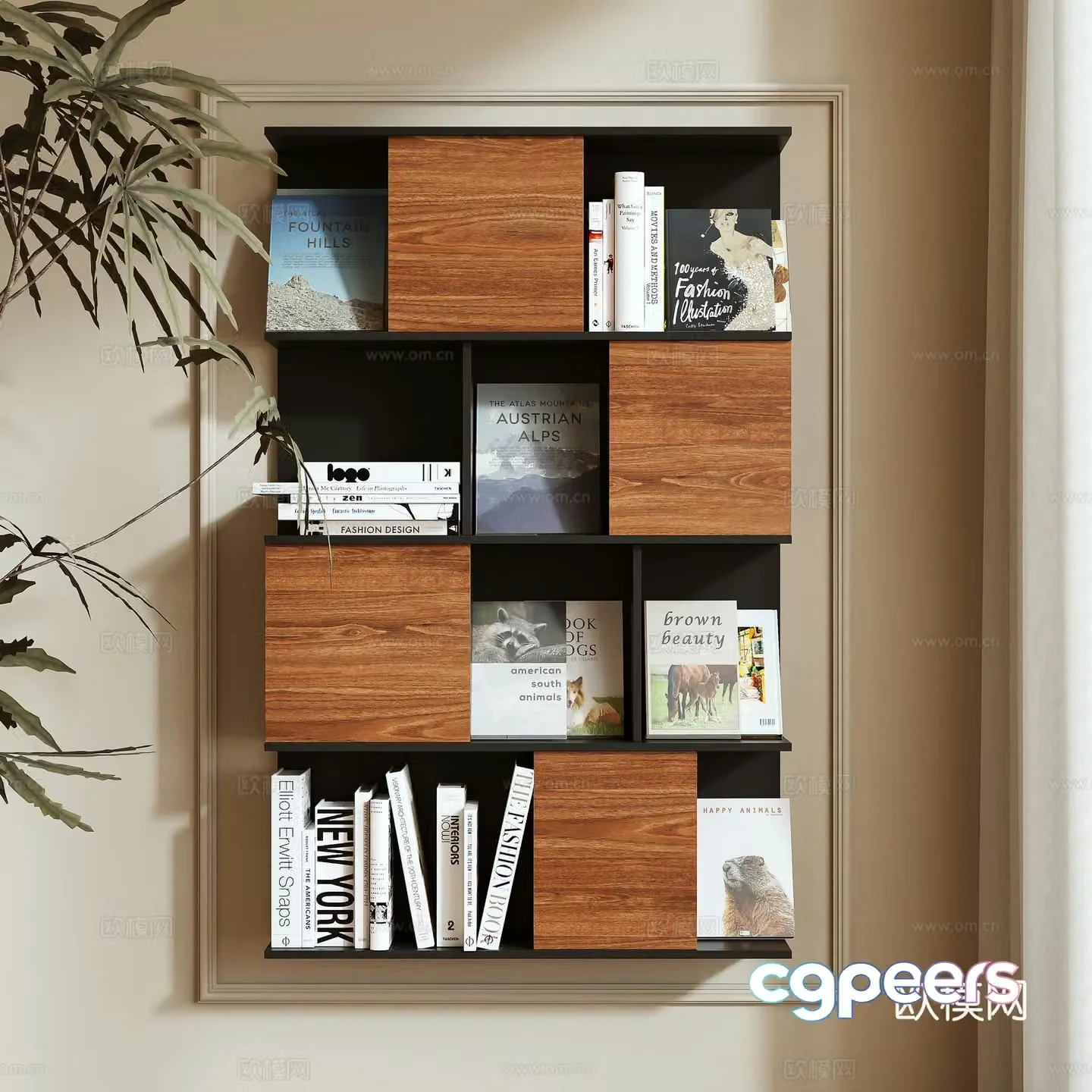 3D model of shelf