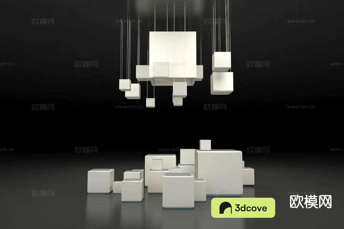 Modern showcase container