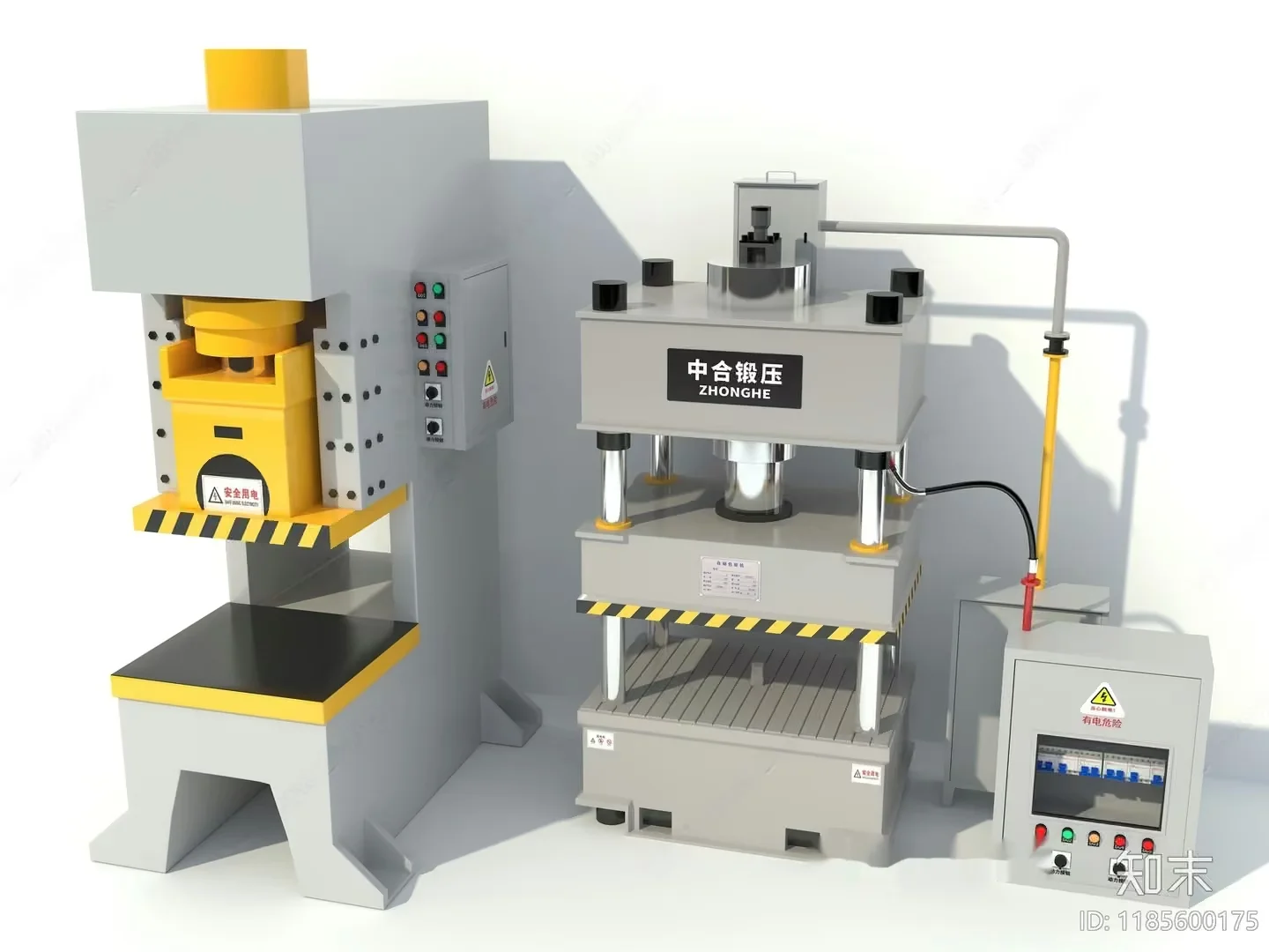 Industrial Equipment 3D Model – 8633 – VRAY Render