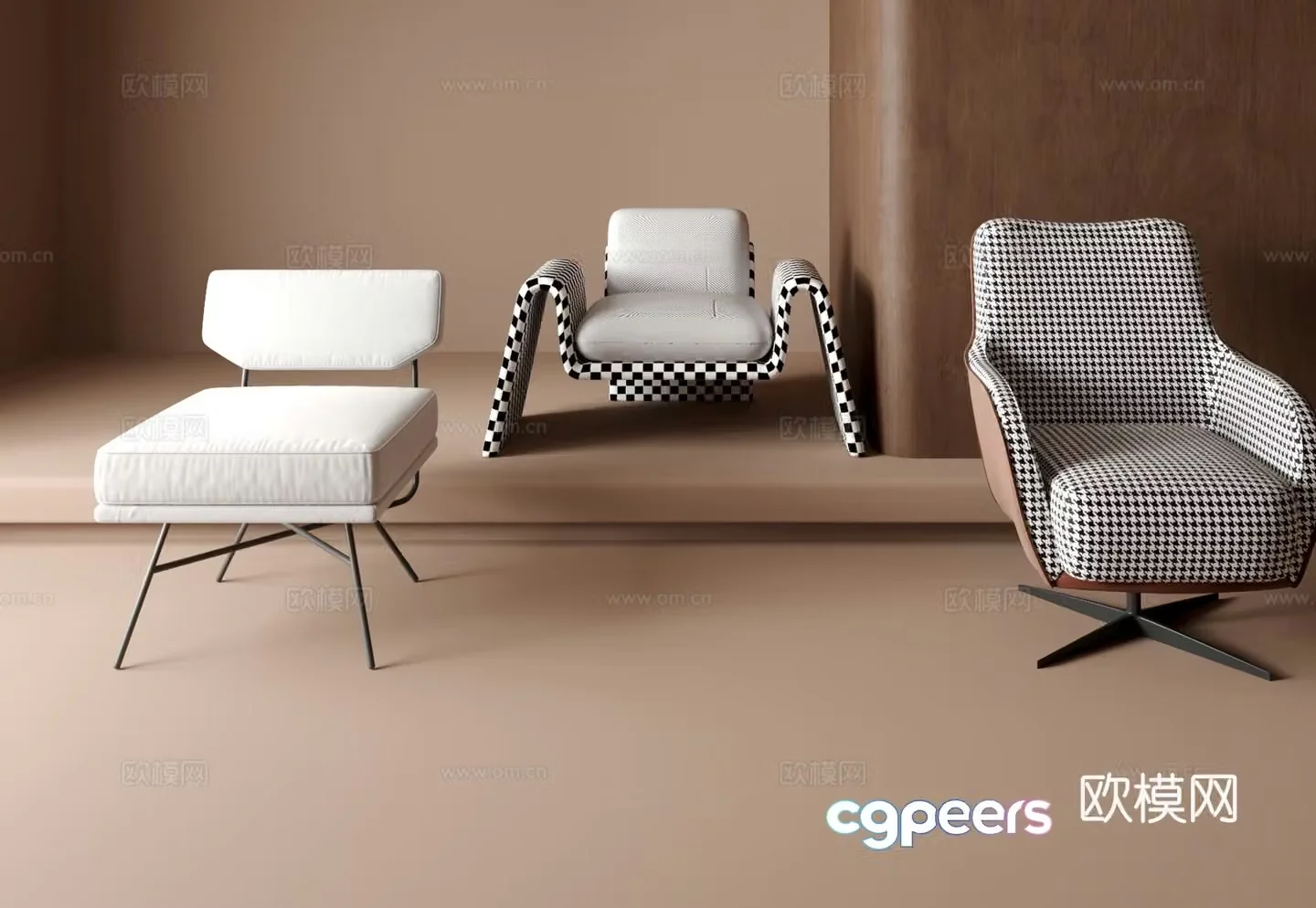 Lounge chair 3d model
